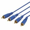 Rexant Шнур 4х4 RCA 3 м 17-0304-1