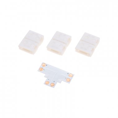 Фотография товара 'Rexant 148-119 Коннектор T-образный для светодиодной ленты SMD 8мм'