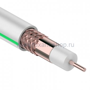 Фотография товара 'Rexant Кабель SAT 703B+Cu/Cu/Cu, (75%), 75 Ом 01-2439-10'