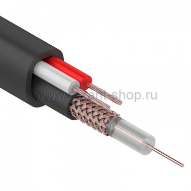 Фотография товара 'Rexant Кабель для видеонаблюдения KBK-П-1,5 + 2x0,75ммІ 01-4015'