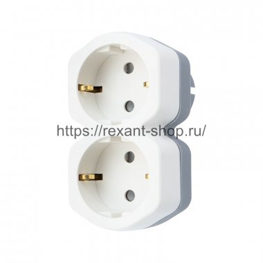 Фотография товара 'Rexant Двойник электрический 16 А 11-1087'