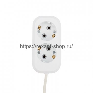 Фотография товара 'Rexant Удлинитель PROconnect 2 гнезда, 10 м, 3х0.75 мм 11-7201'