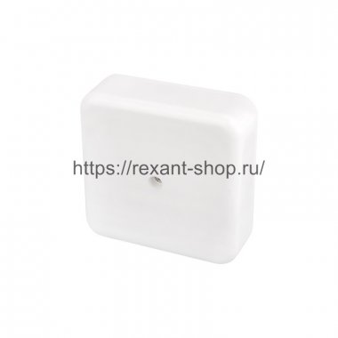 Фотография товара 'Rexant Коробка распаячная ОУ для кабель-канала 80х80х23 мм 28-3072'