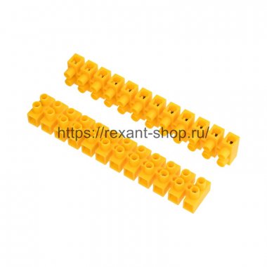 Фотография товара 'Rexant Клеммная винтовая колодка KВ-10 4-10, ток 10 A 07-5010-3'