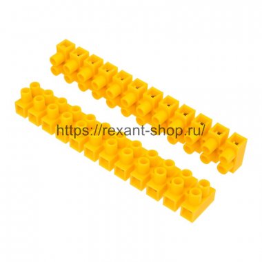 Фотография товара 'Rexant Клеммная винтовая колодка KВ-14 6-14, ток 20 A 07-5014-3'