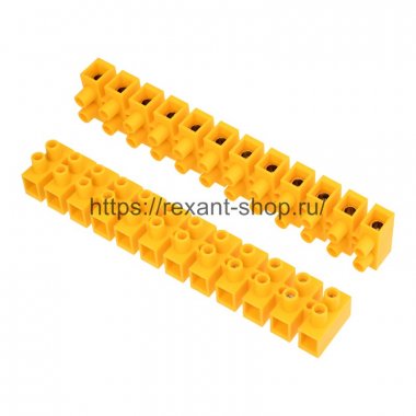 Фотография товара 'Rexant Клеммная винтовая колодка KВ-40 25-40, ток 100 A 07-5040-3'