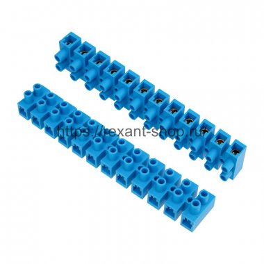 Фотография товара 'Rexant Клеммная винтовая колодка KВ-40 25-40, ток 100 A 07-5040-4'