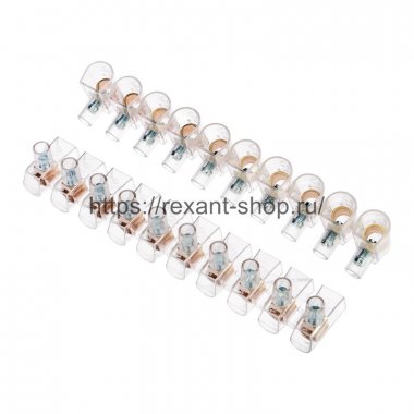 Фотография товара 'Rexant Концевой зажим винтовой изолированный КЗВИ 10 мм 07-5710'