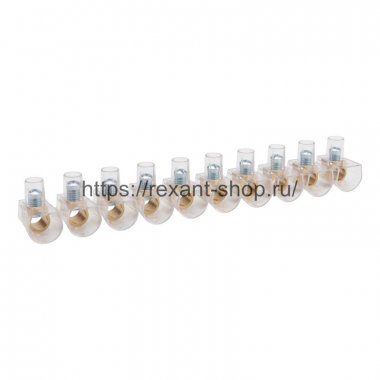 Фотография товара 'Rexant Концевой зажим винтовой изолированный КЗВИ 16 мм 07-5711'