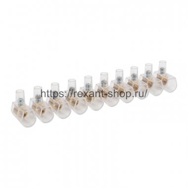 Фотография товара 'Rexant Концевой зажим винтовой изолированный КЗВИ 6 мм 07-5709'