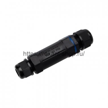 Фотография товара 'Rexant Кабельный коннектор I-образный (3PIN 0,5-2,5мм2) IP68 07-5961'