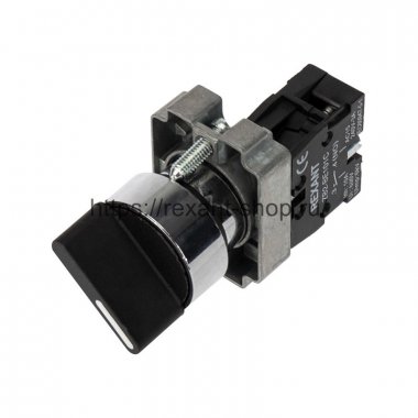 Фотография товара 'Rexant Переключатель BD21 2P короткая ручка NO 36-5550'