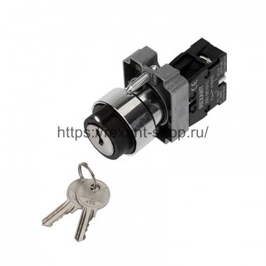 Фотография товара 'Rexant Переключатель BD21 2P с замком NO 36-5552'