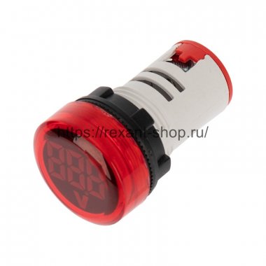 Фотография товара 'Rexant Индикатор значения напряжения красный VD22 70-500 В 36-5000'