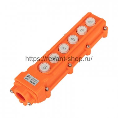 Фотография товара 'Rexant Пульт кнопочный ПK-6 на 6 кнопок IP54 36-9212'
