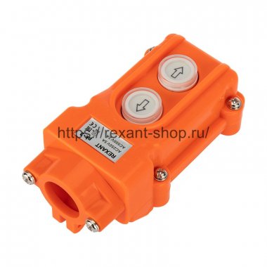 Фотография товара 'Rexant Пульт кнопочный ПК-2 на 2 кнопки IP54 36-9210'