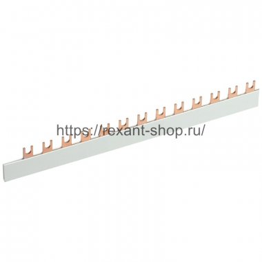 Фотография товара 'Rexant Шина соединительная типа FORK вилка 1Р 100 А 11-2230'