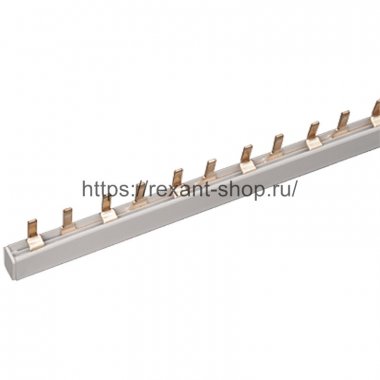 Фотография товара 'Rexant Шина соединительная типа PIN штырь 2Р 63 А 11-2243'