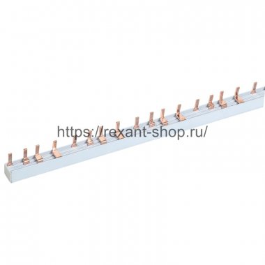 Фотография товара 'Rexant Шина соединительная типа PIN штырь 4Р 63 А 11-2247'