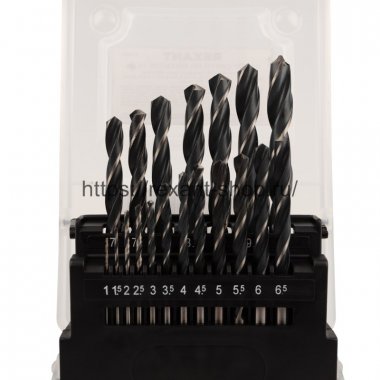 Фотография товара 'Rexant Набор сверл по металлу 1-10 мм 91-0636'