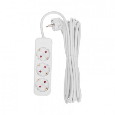 Фотография товара 'Rexant 13-4011 Удлинитель STANDARD 3 гнезда, 5м, 3х1,0мм?, с/з'