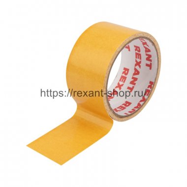 Фотография товара 'Rexant Двухсторонний скотч, тканевая основа 48 мм 09-6348'