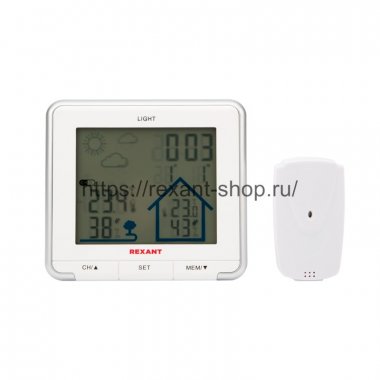 Фотография товара 'Rexant Метеостанция S637B с ЖК-экраном 70-0597'