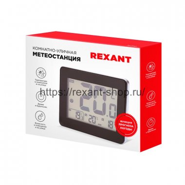 Фотография товара 'Rexant Метеостанция комнатно-уличная 70-0593'