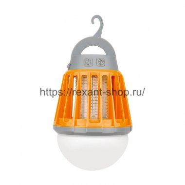 Фотография товара 'Rexant Антимоскитный кемпинговый фонарь R20 USB 71-0076'