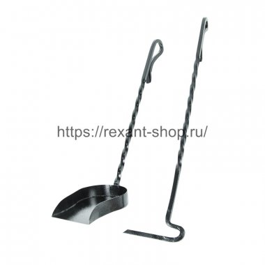 Фотография товара 'Rexant Мангал-коптильня "ЭКОНОМ" сборная с шестью шампурами 62-0012'