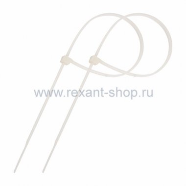 Фотография товара 'Rexant Хомут nylon 200 х 4,0 мм 57-0200'