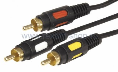 Фотография товара 'Rexant Шнур 3RCA Plug 17-0215'