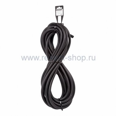 Фотография товара 'Rexant Труба автомобильная гофрированная 9,8 мм ПОЛИПРОПИЛЕН 15-1010'