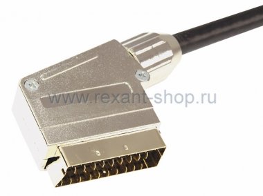 Фотография товара 'Rexant Шнур SCART Plug - SCART Plug 21pin 17-1115'