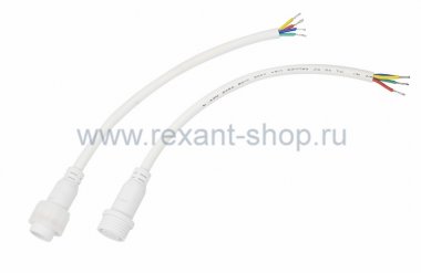 Фотография товара 'Rexant Соединительный кабель (4pin) герметичный (IP67) 11-9440'