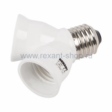 Фотография товара 'Rexant Цокольный разветвитель E27 11-8811'