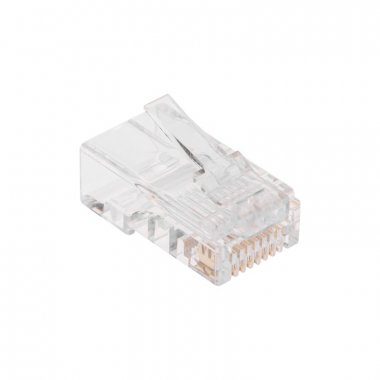 Фотография товара 'Rexant 05-1020 Разъем cквозной RJ-45(8P8C) под витую пару, UTP, CAT 5e'