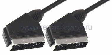 Фотография товара 'Rexant Шнур SCART- SCART (21PIN) 17-1105'