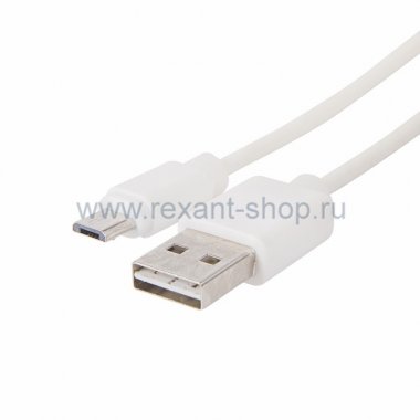 Фотография товара 'Rexant USB кабель microUSB с 2-х сторонним разъемом 18-0111'