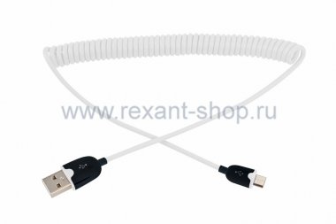 Фотография товара 'Rexant USB кабель универсальный microUSB шнур витой 18-4301'