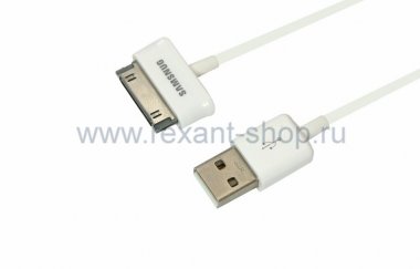 Фотография товара 'Rexant USB кабель для Samsung Galaxy tab шнур 1М 18-4214'
