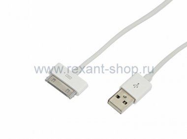 Фотография товара 'Rexant USB кабель для iPhone 4/4S 18-1123'