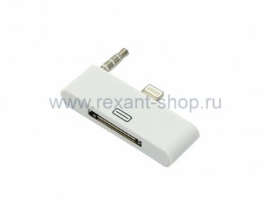 Фотография товара 'Rexant Переходник для iPhone 4 c 30 pin на 8 pin 18-0179'