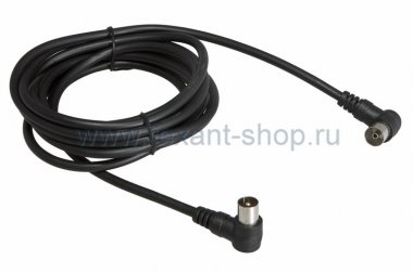 Фотография товара 'Rexant Шнур TV PLUG - TV JACK 3.0м 18-0014'