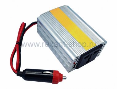 Фотография товара 'Rexant Автомобильный инвертор 200W 12V - 220V c USB 202-020'