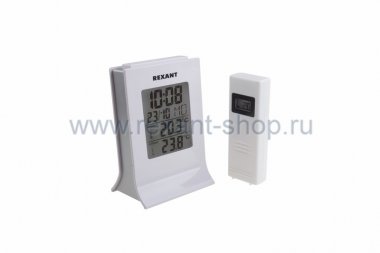 Фотография товара 'Rexant Метеостанция с беспроводным выносным датчиком 70-0595'
