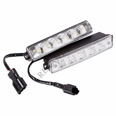 Фотография товара 'Rexant Дневные ходовые огни в алюминиевом корпусе с боковым креплением 80-1126'