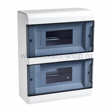 Фотография товара 'Rexant Щиток о/п на 18 модулями с 2-мя дверцами 81-4305'