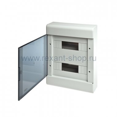 Фотография товара 'Rexant Щиток о/п на 24 модуля с дверцей 81-4319'