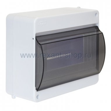 Фотография товара 'Rexant Щиток о/п на 6 модулей с вертикальной дверцей 81-4317'